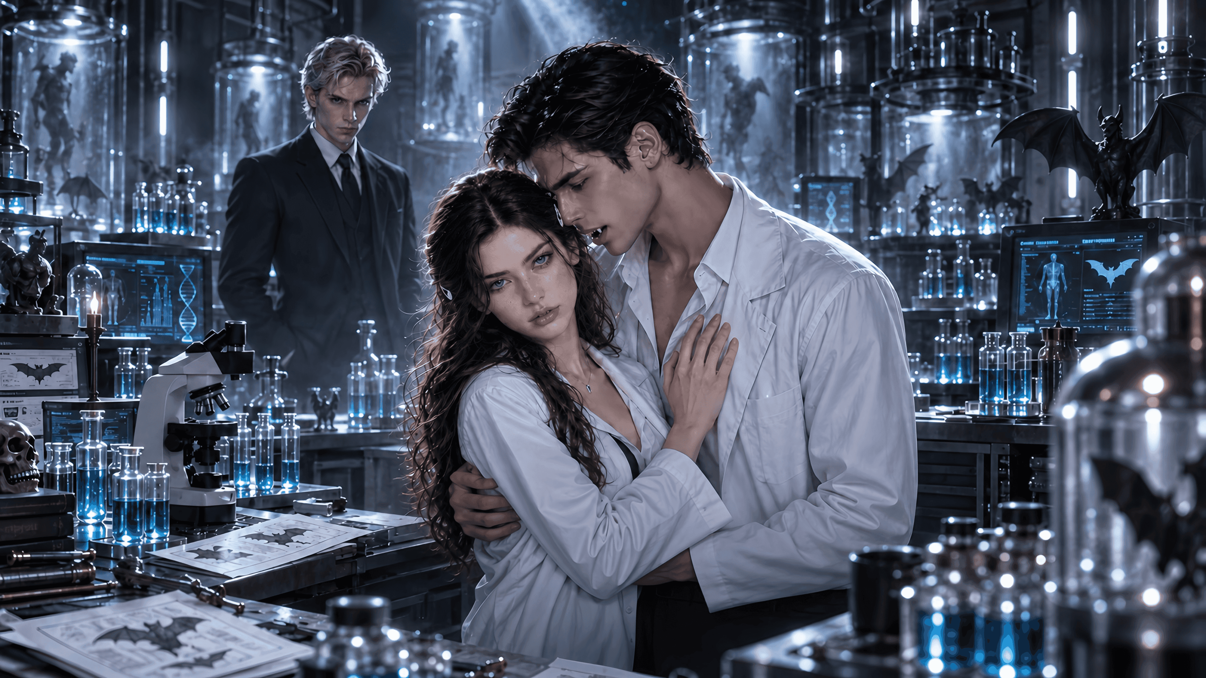 MY HOT VAMPIRE BOSS WANTS TO EAT ME cover